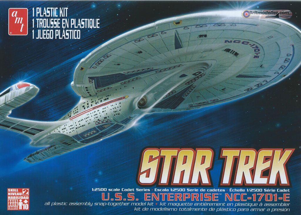 NCC-1701-C & NCC-1701-E Enterprise - AMT 1:2500 - Sci-fi & Real